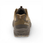 Brown hiking shoe with 'The North Face' logo on a white background