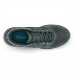 Green hiking shoe with 'NorthCape' branding on a white background