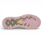 Green and pink sneaker on a white background
