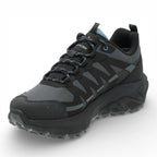 Black and gray hiking shoe with 'NorthCape' branding on a white background