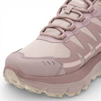 Pink hiking shoe with 'NorthCape' branding on a white background