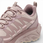 Pink hiking shoe with 'NorthCape' branding on a white background
